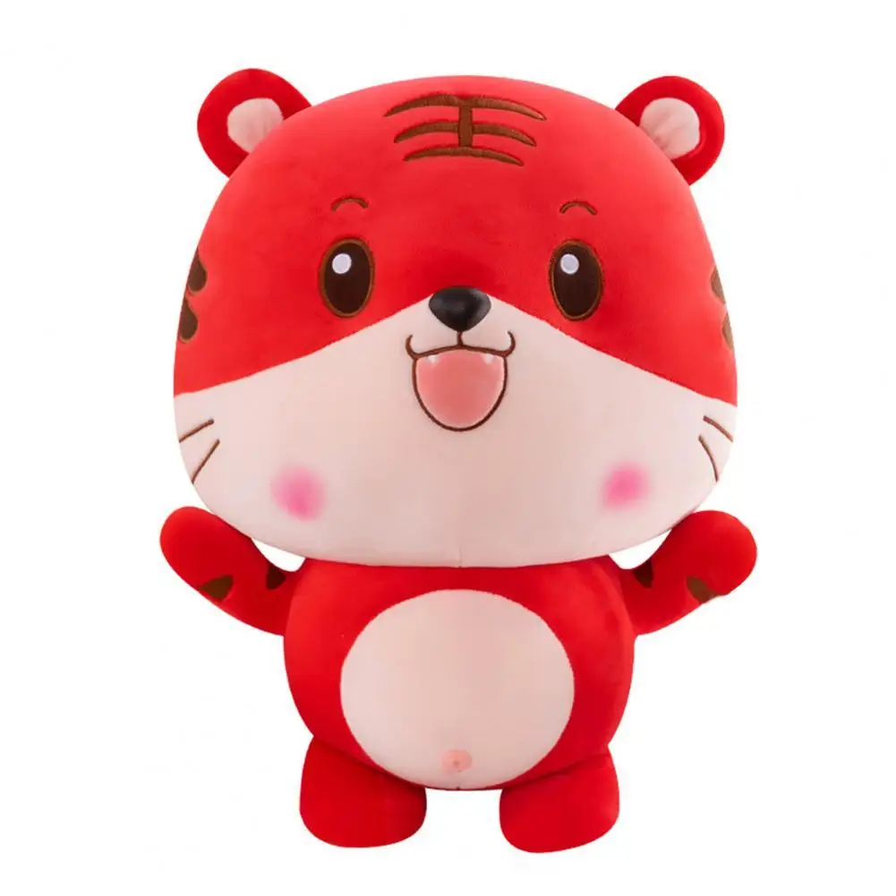 

Плюшевая кукла с толстым тигром, 3D дышащая игрушка без наполнения, Уютный домашний декор, наполненный плюшевый тигр, игрушка 2021