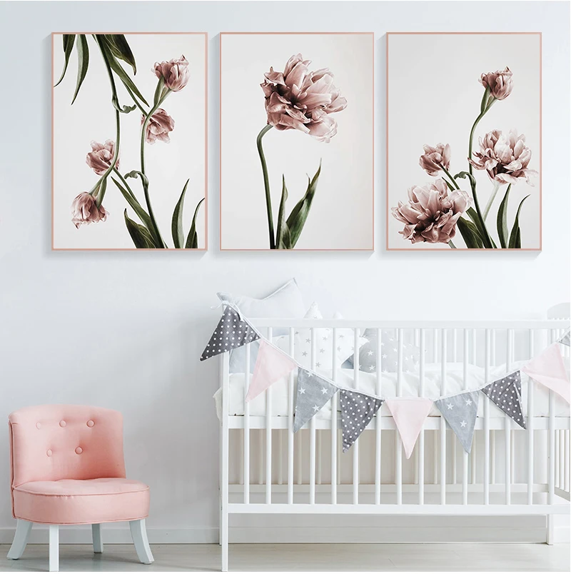 

Противоударная заданяя парусиновая обувь с цветочным узором художественная роспись Абстрактная печать рисунка настенные Гостиная Спальн...