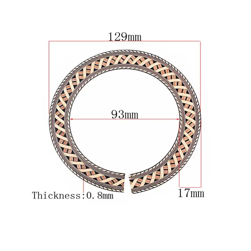 1 шт. 93 внутренняя Диаметр деревянный Премиум Одежда высшего качества изогнутых