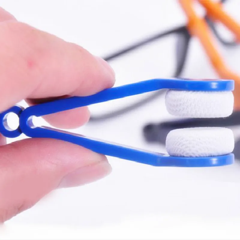 Набор мини очков для защиты от солнца из микрофибры щетка очки очистки