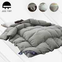 95 white goose down quilt duvets for home hotel winter warm comfortable comforters blanket king queen twin full size bedclothes