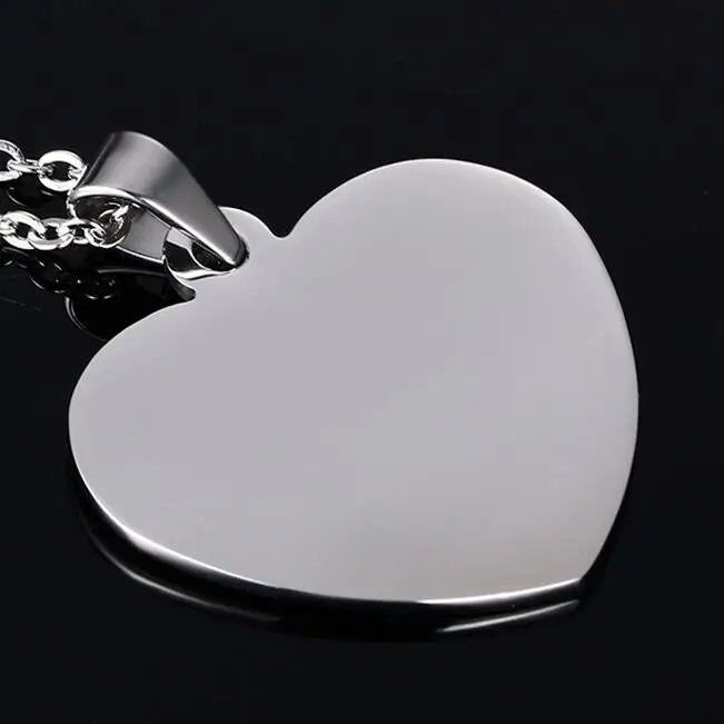 Гравировка имени идентификационная бирка подвески и ожерелья кулон в форме