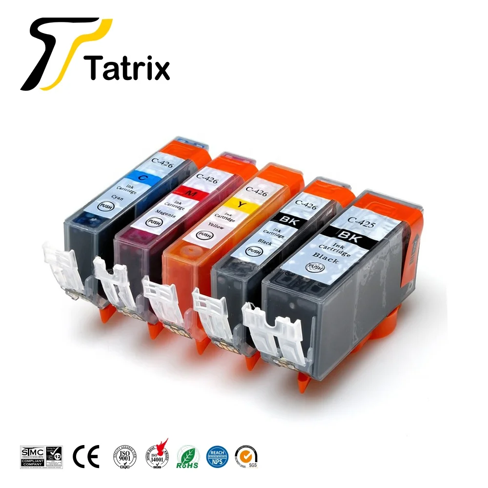 Tatrix PGI-425 CLI-426 PGI425 CLI426 совместимые картриджи для принтера Canon принтерам PIXMA IP4840 IP4940 IX6540 MG5140 MG5340 MG6140