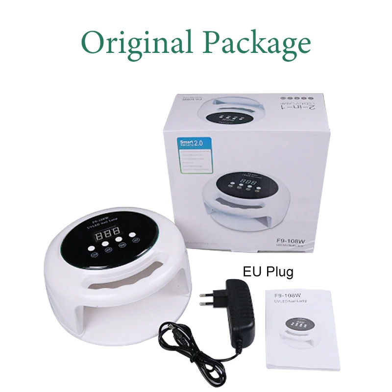 

Professional 72W F9 Nail Dryer Led Uv Nail Lamp For Curing All Gel Nail Polish For Manicure Gel Auto Sensor Manicure Tools