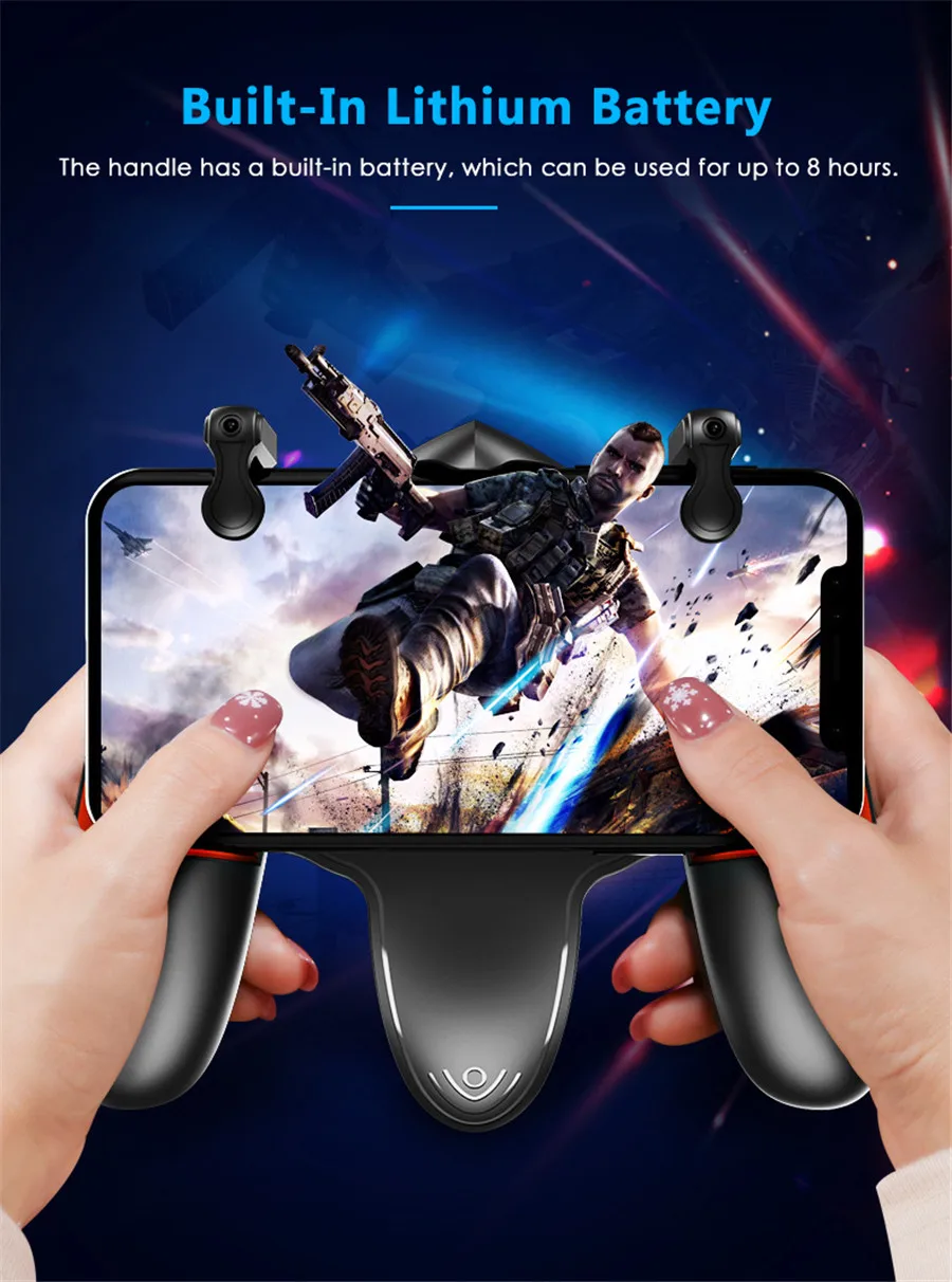 Мобильный контроллер PUBG L1R1 геймпад кулер вентилятор для iPhone X/XR/XS samsung S9 iOS Android джойстик огневой курок контроллер
