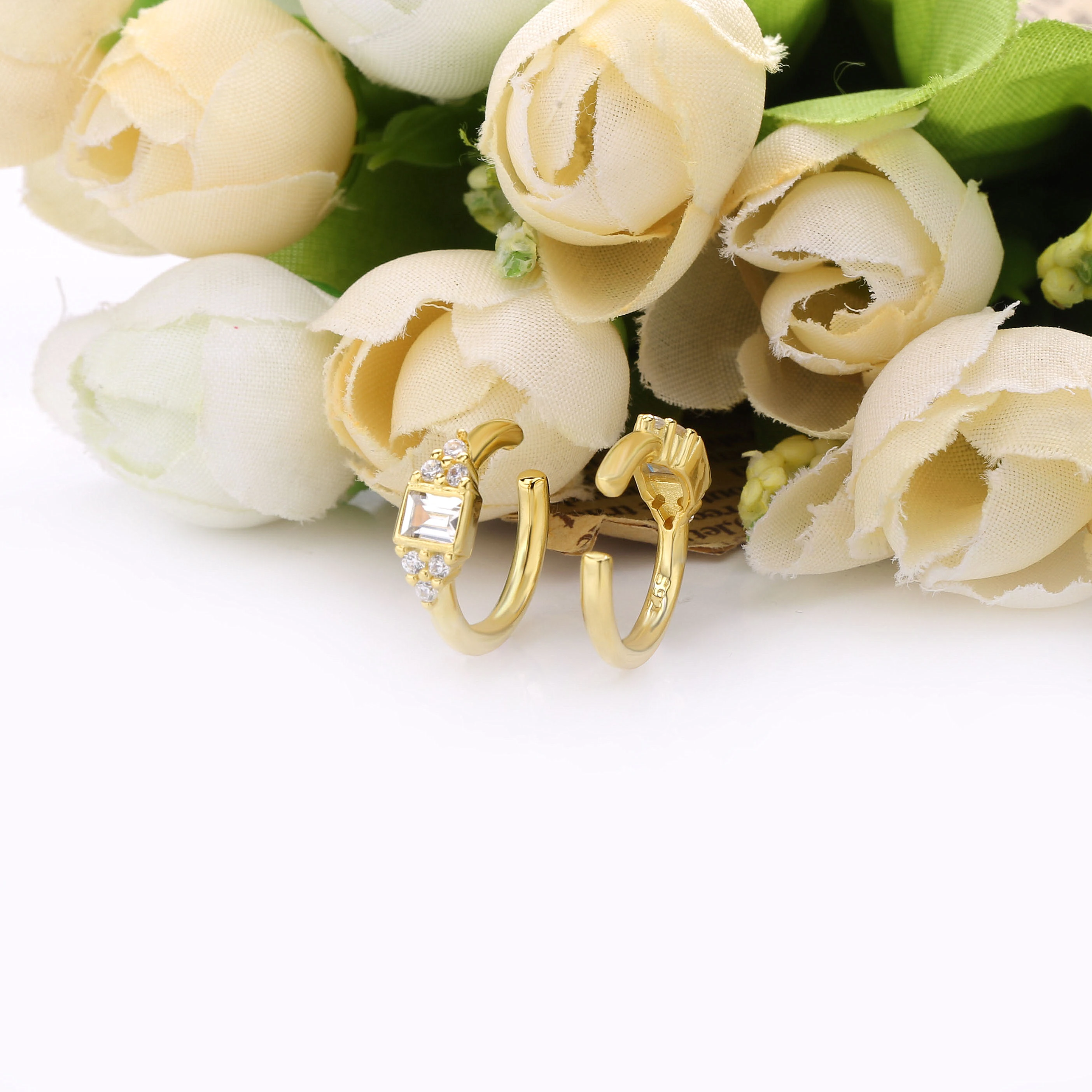 Moonmory 2020 ювелирные изделия в стиле панк рок серьги Клипсы из стерлингового