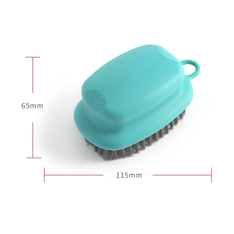 

Household Cleaning Multi-functional Strong Long-handled Bristle Plastic Shoe Brush Cleaning Soft Brush Laundry Washing Tools