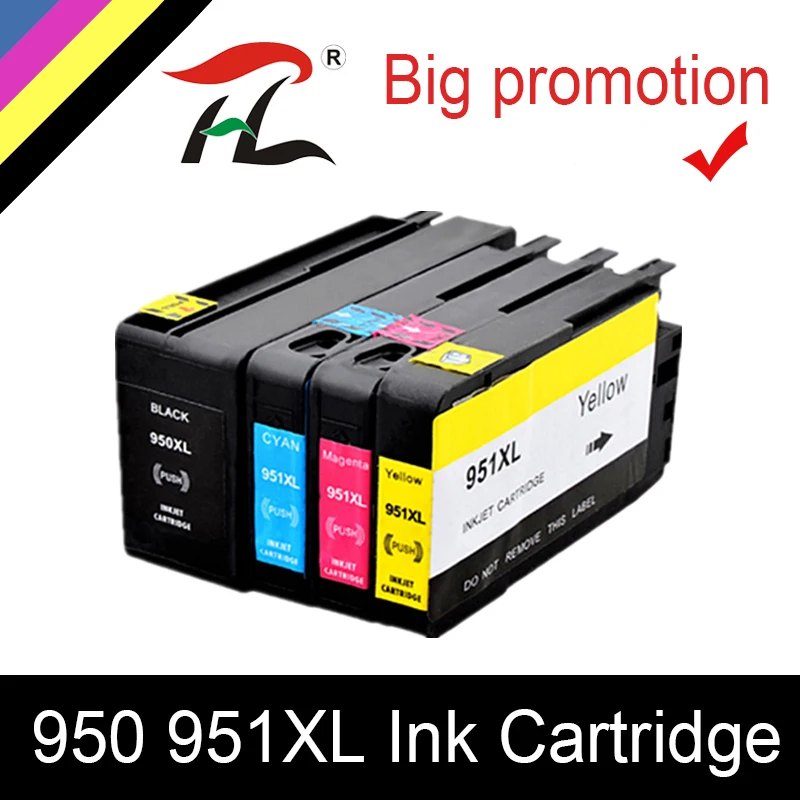Compatible for HP 950XL for 951XL For HP950 ink cartridge 95