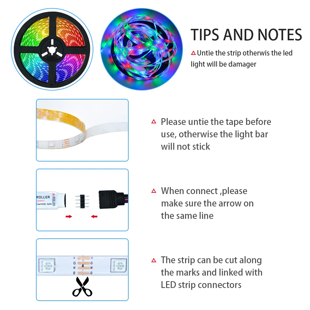 Светодиодная лента Bluetooth подставки Интеллектуальный диод 24 6 футов европейская