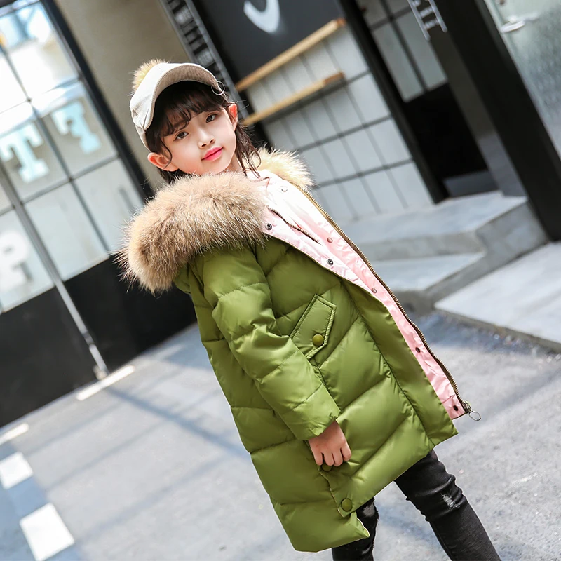 Детская одежда для маленьких мальчиков и девочек русской зимы натуральный мех