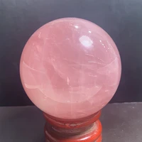 aladdin natural rose quartz sphere crystal ball home decoration ball and festive party embellishments gemstones healing crystal