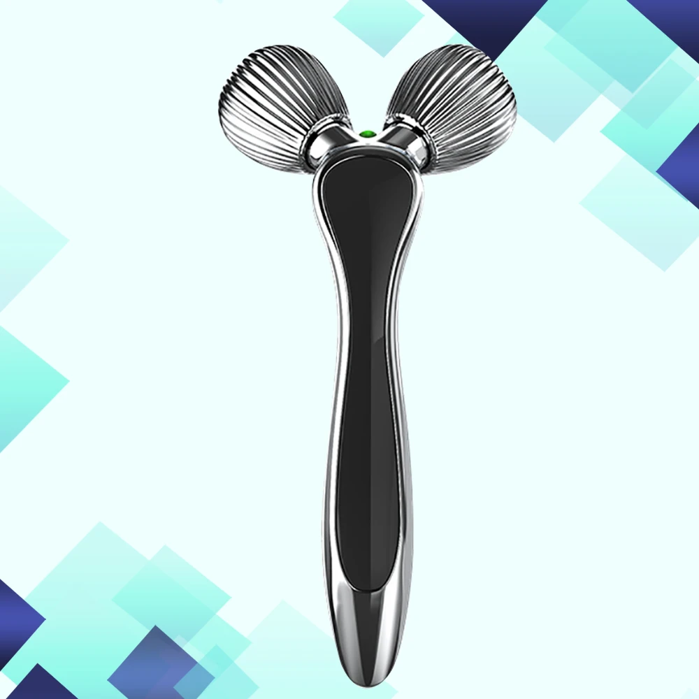 

3D MicroCurrent Facial Massager Roller Face Skin Care Gua Sha Tool Body Slimming V Face Massager for Face Lift Beauty Machine