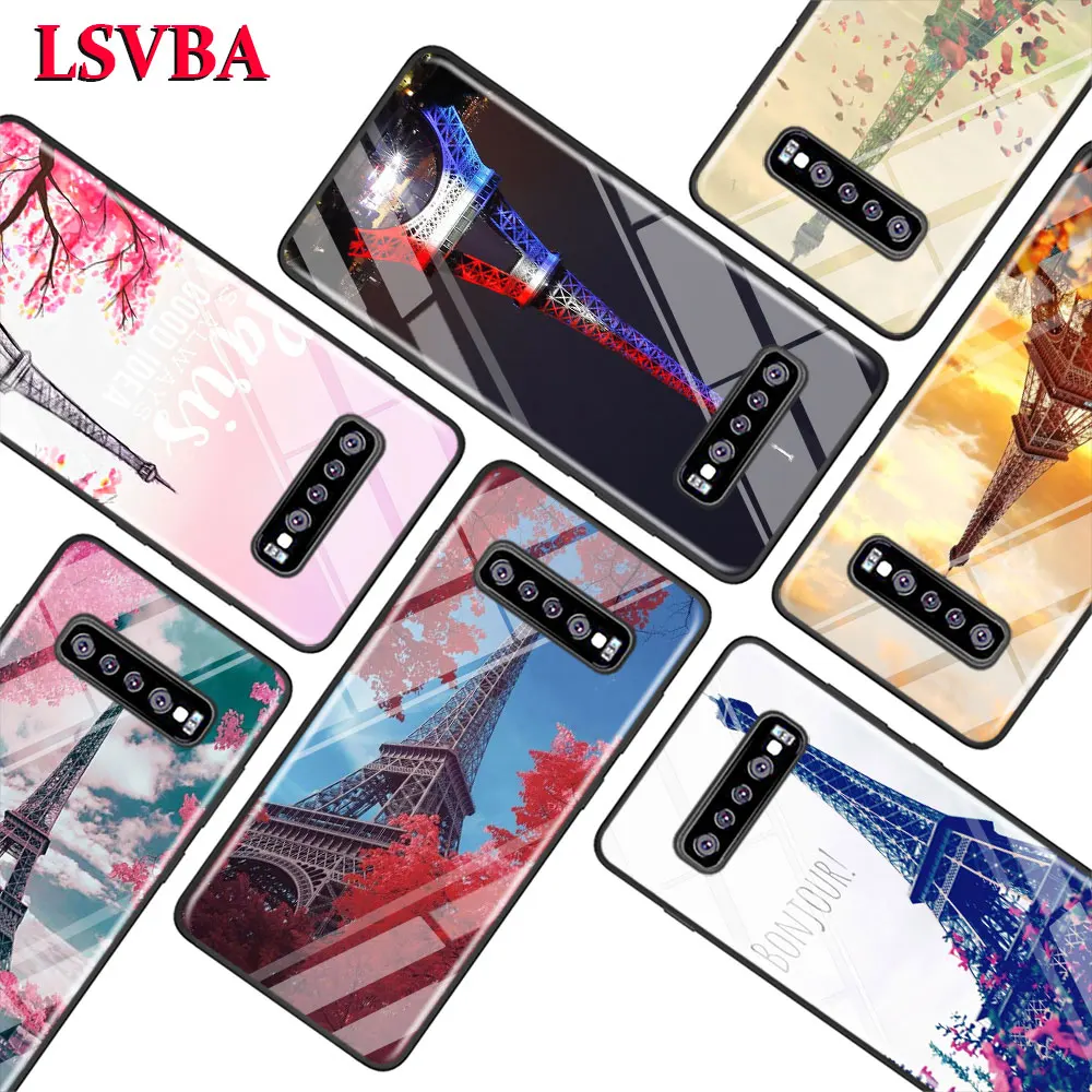Эйфелева башня Парижа для Samsung Galaxy Note 10 9 8 Pro S10e S10 5G S9 S8 S7 Plus суперъяркий глянцевый