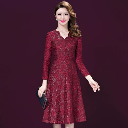 Весна-Осень 2020 новый стиль свадебные банкетные платья для мам среднего возраста