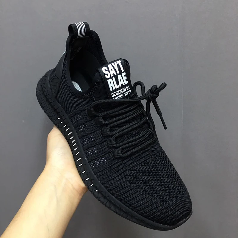 MRCAVE Mesh Men Sneakers Casual Shoes Lac-up Lightweight Comfortable Breathable Walking Zapatillas Hombre | Обувь