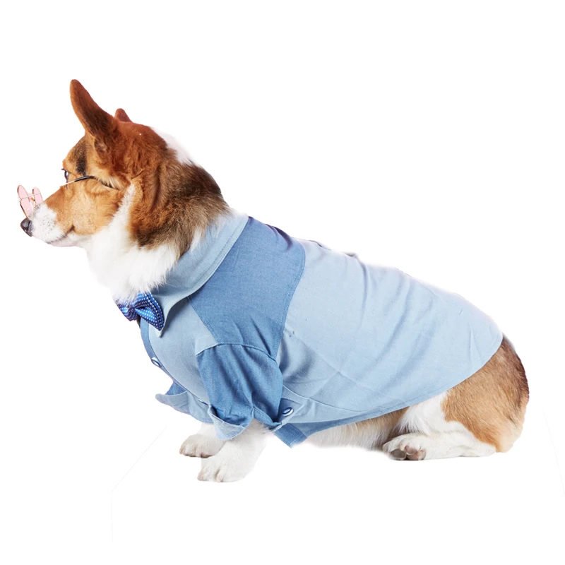 Рубашка для собак летняя оригинальная симпатичная одежда смокинг костюм Disfraz Perro