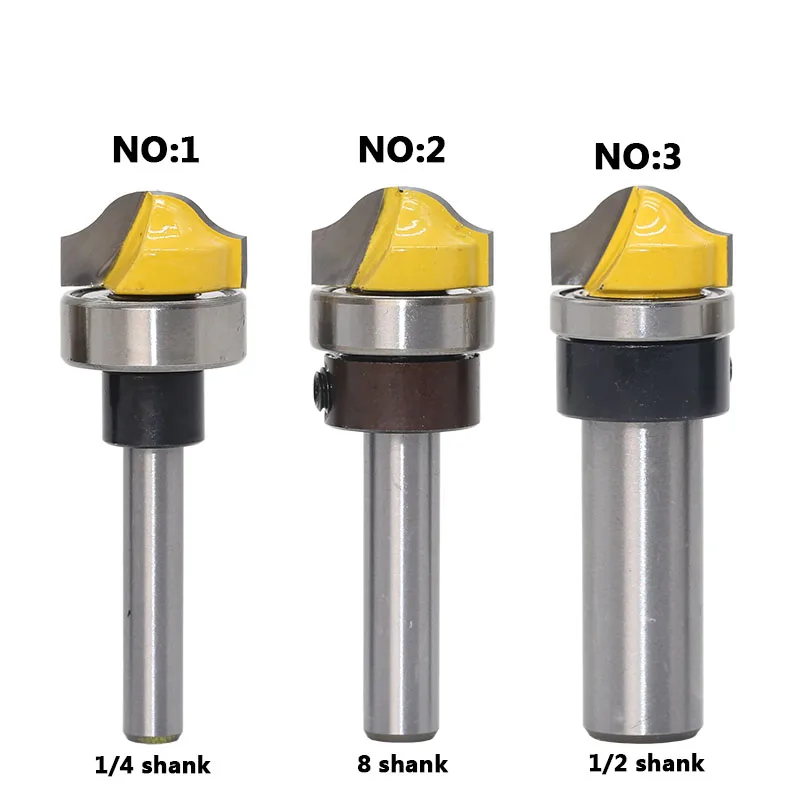 

3/4" Faux Panel Ogee Groove Router Bit - 1/4" 1/2''8" 12mm Shank Woodworking cutter Tenon Cutter for Woodworking Tools