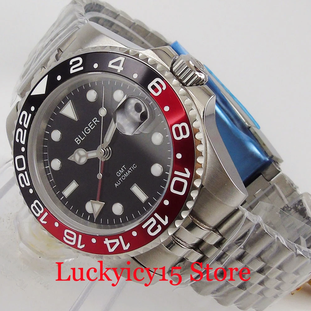 

Модные механические наручные часы с сапфировым стеклом