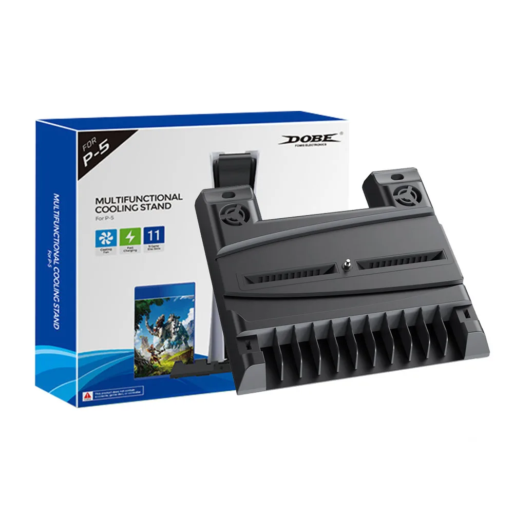 

Game Console Cooling Stand for PS5 Console PS5 Digital Edition Console Cooling Stand Cooler for Game Accessories