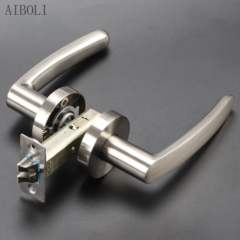 Тройной БЕСКЛЮЧЕВОЙ замок для противопожарной двери ручка выхода огня коридора