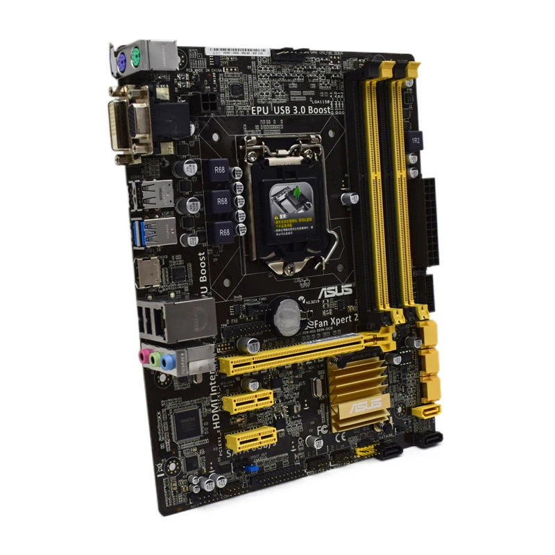 Материнская плата ASUS B85 LGA 1150 процессор Intel I5-4570 8 ГБ DDR3 RAM B85M-G R2.0 USB3.0 SATA3 - купить по