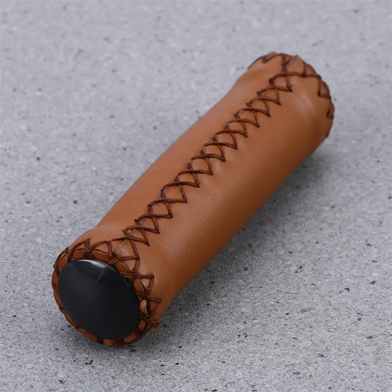 1 пара Bike ручками из искусственной кожи мягкие резиновые мотоциклетный спорт