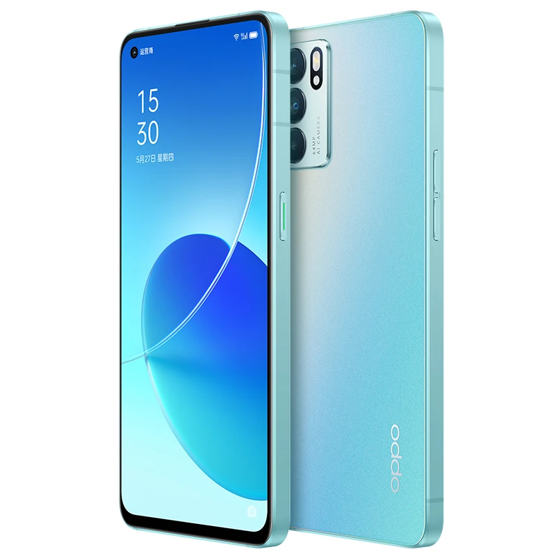 Смартфон Oppo Reno 6 телефон на базе Android диагональ 5G дюйма 90 Гц 65 Вт с распознаванием