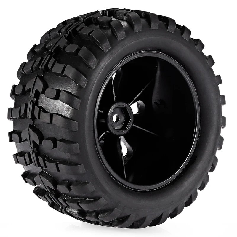 2 шт. 1/10 колеса грузовика с шинами для HSP Wltoys ZD Racing HPI Redcat LRP грузовик RC