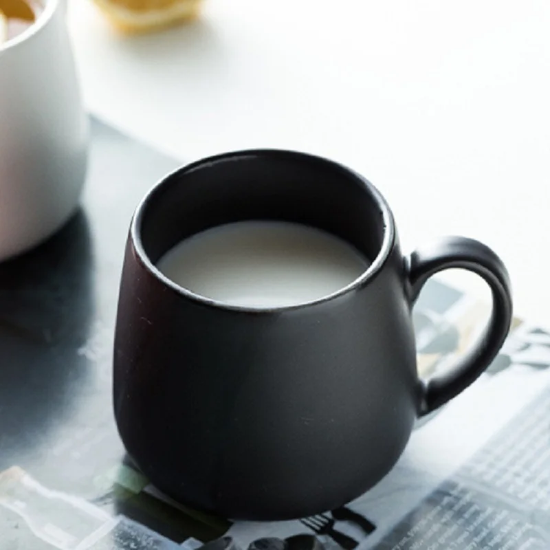 

Ceramic Coffee Mug Creative Matte Pure Color Coffe Mugs Tumbler Cup Tea Milk Latte Porcelain Novelty Tumblers Cute Cups
