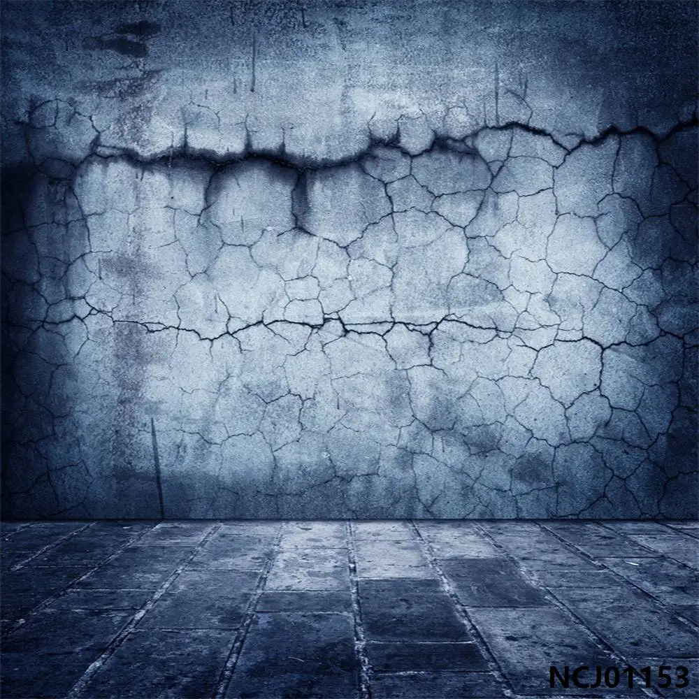Laeacco Old Cement Brick Wall Backdrops Solid Color Grunge Portrait Photography Backgrounds Baby Newborn Photophone Photo Studio |