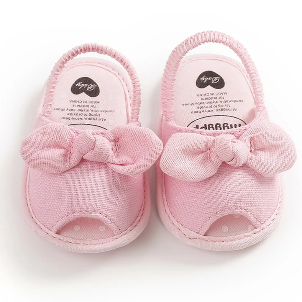 

Newborn Baby Toddler Girl Shoes First Walk Summer Prewalker Walking Infants Shoes Girls Non-slip Shoes For Walk Learning