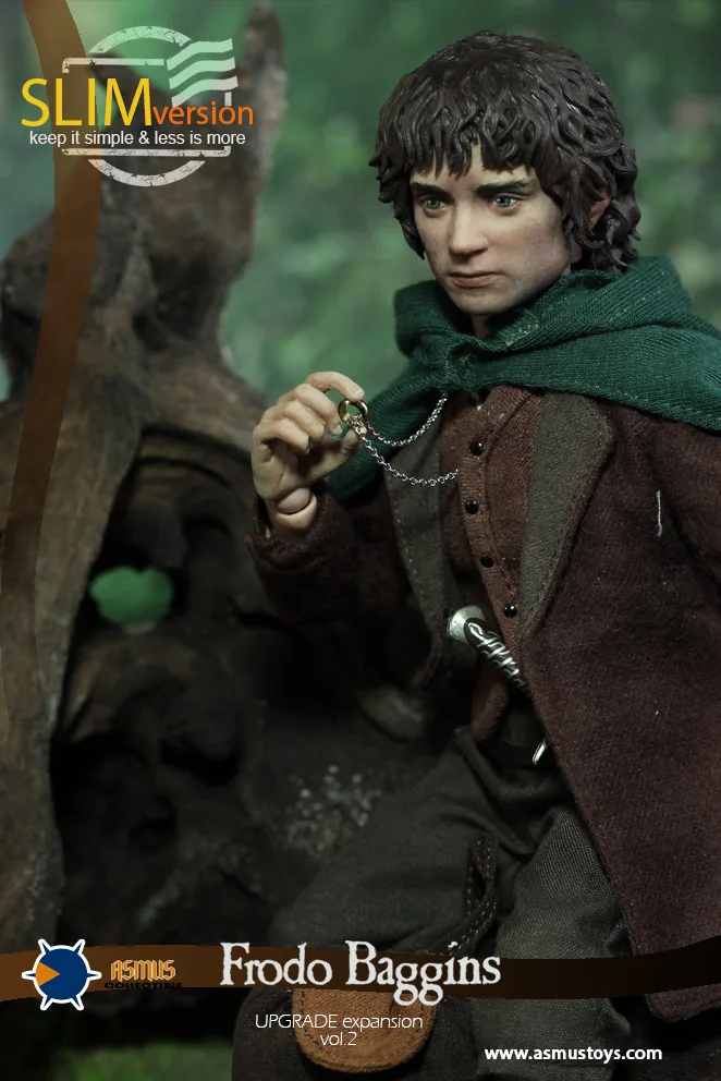 Игрушки Асмус Властелин колец Фродо Сэм 1/6th весы Коллекционная фигурка