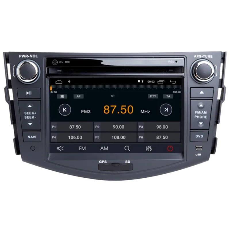 Автомобильный DVD-плеер 2Din Android 9 0 для Toyota Rav4 RAV 4 Аудио Видео Авто Стерео GPS