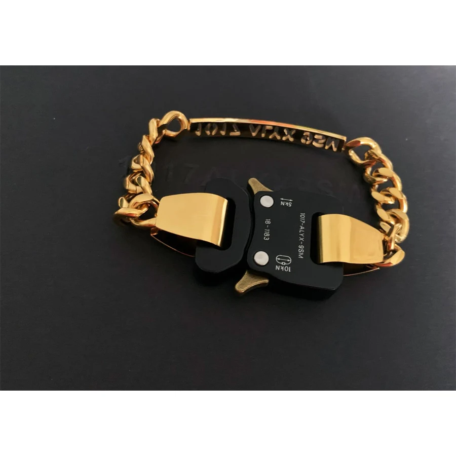 2020 браслет с пряжкой ALYX для мужчин и женщин 1017 подвесками логотипом 9SM ажурные