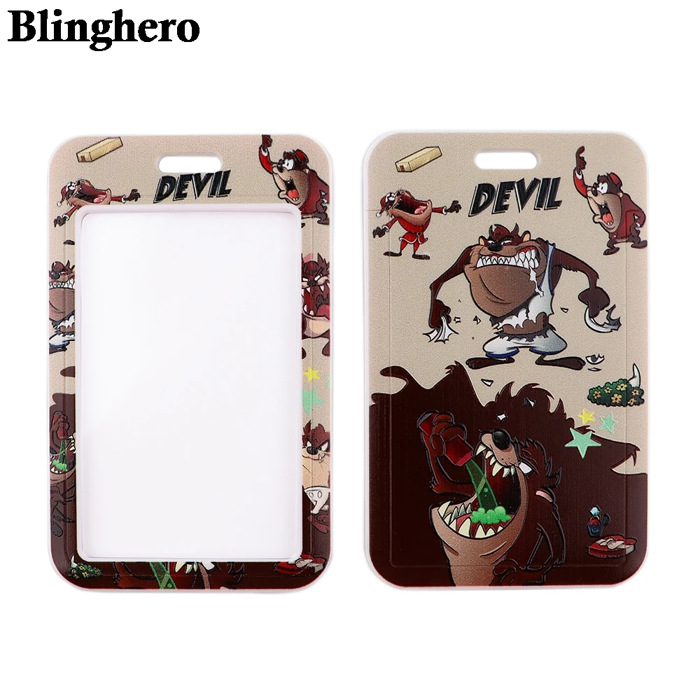 Ремешок на шею CB454 в виде мультяшного монстра милое животное шнурок для ключей ID