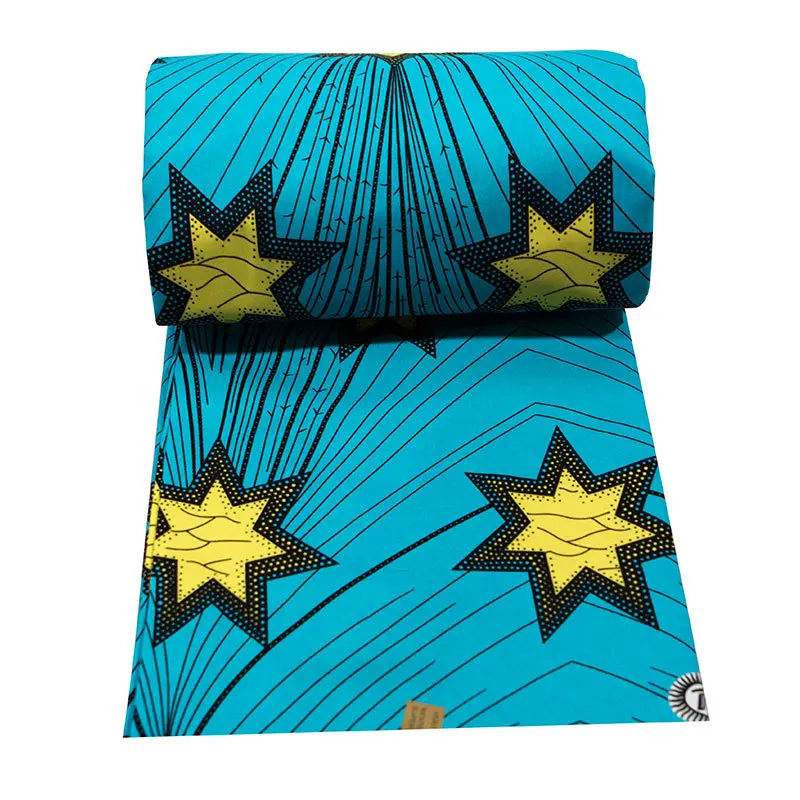 Новое поступление 2019 модная красивая полиэфирная ткань с принтом в виде желтых