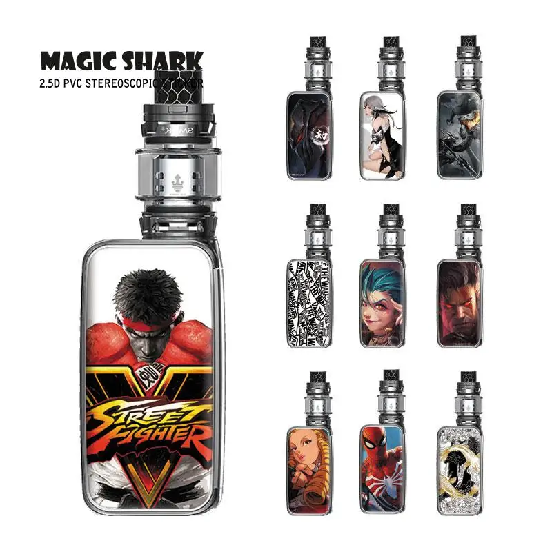 Чехол наклейка Magic Shark Finghter Dragon Jinx LOL без выцветания для Smok X Pirv 015 024|Наклейки