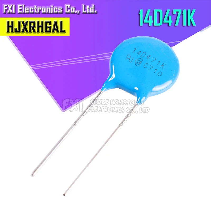 10 шт. Варистор 14D471K 470 в piezoresistor 14D471|14d471k varistor|varistor 470v |