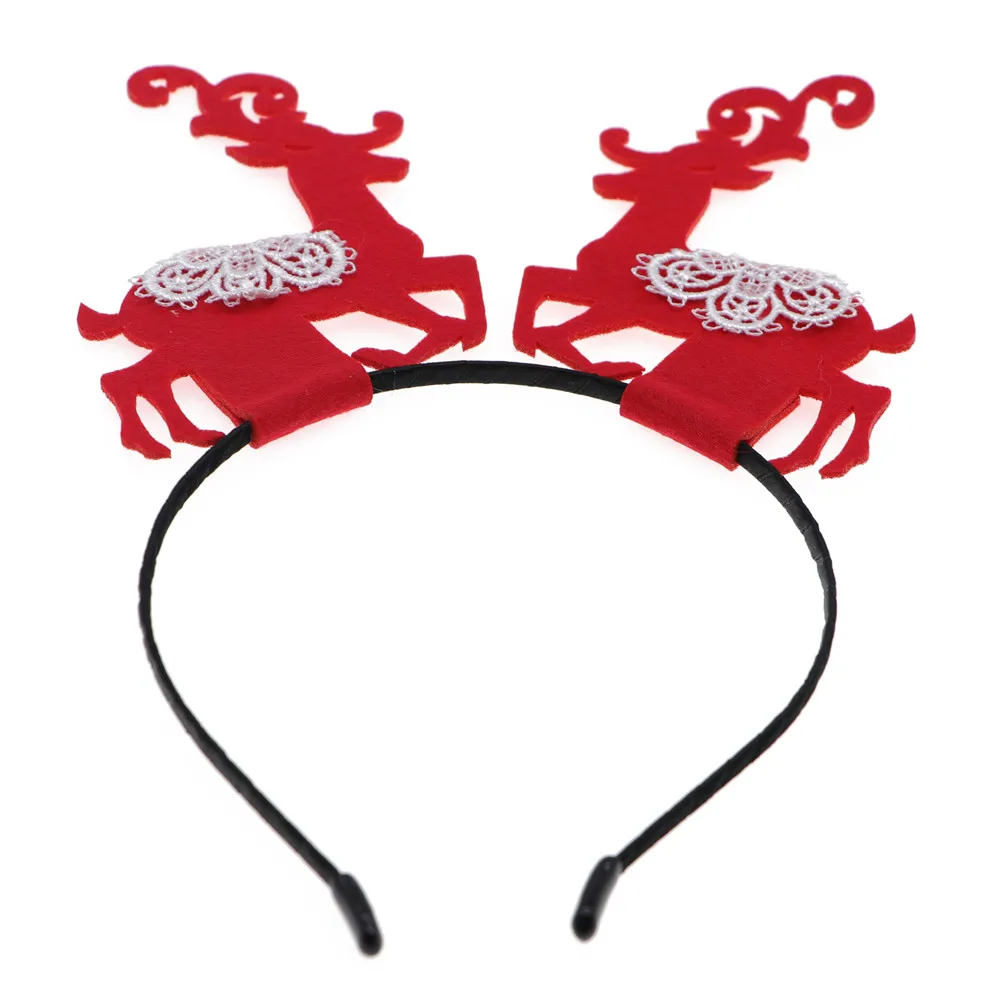 Varsbaby Christmas Big Red 6 Pcs Bras+Panties+Garters+Stockings+Antler Headband+Nightgown Bra And Panty Set