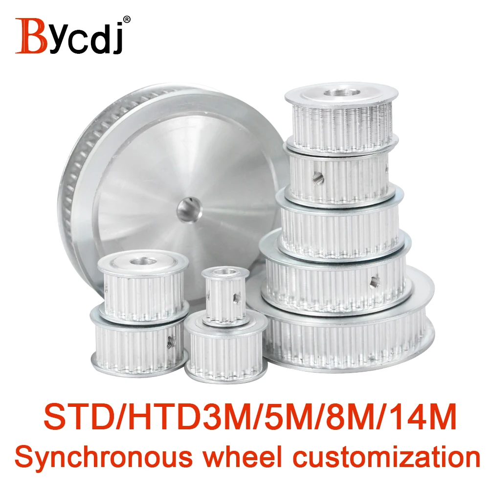 Пользовательский синхронный шкив плоский зубчатый синхронное колесо 3 м 5 8 14 MXL L H