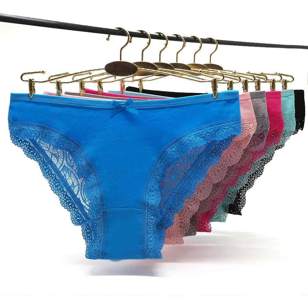 Трусики женские хлопковые с низкой посадкой 6 шт./упаковка | Женская одежда