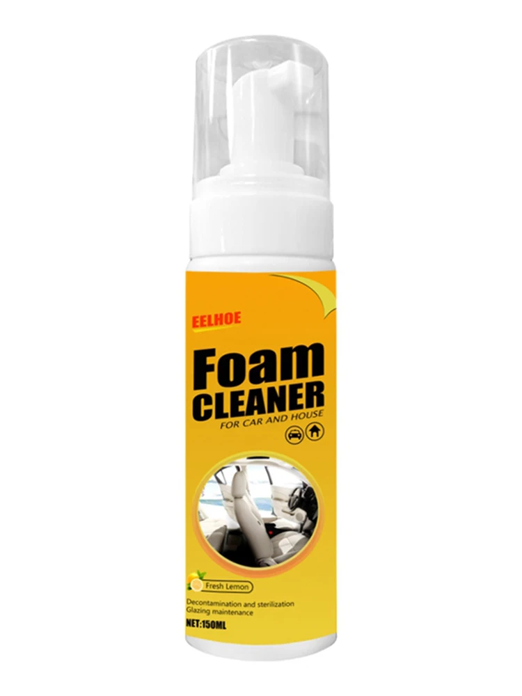 

150/100/30ML New Multi-Functional Car House Seat Interior Care Foam Cleaner All-Purpose Cleaning Agent Auto Accessories