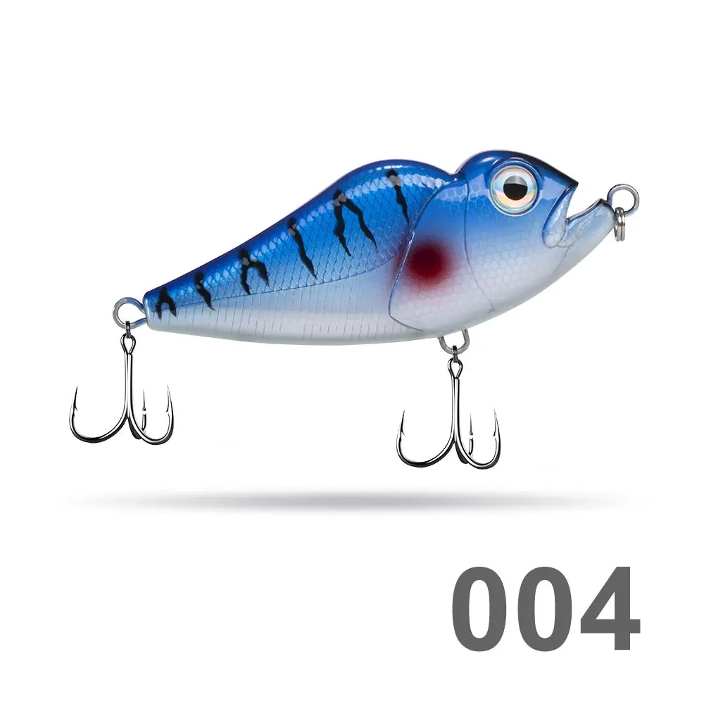 004 Hunthouse rondu Джеркбейт рыболовные приманки stickbait тонущий 122 мм 73 г noeby для snappers GT происхождения крюк - Цвет: 004