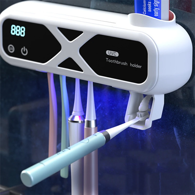 Держатель для УФ зубной щетки стерилизатор автоматический контейнер хранения