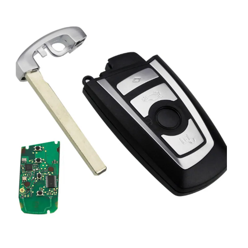 Дистанционный ключ без ключа 4 кнопки 315 МГц чип pcf7953 для BMW CAS4 F платформа 5 7 серии с