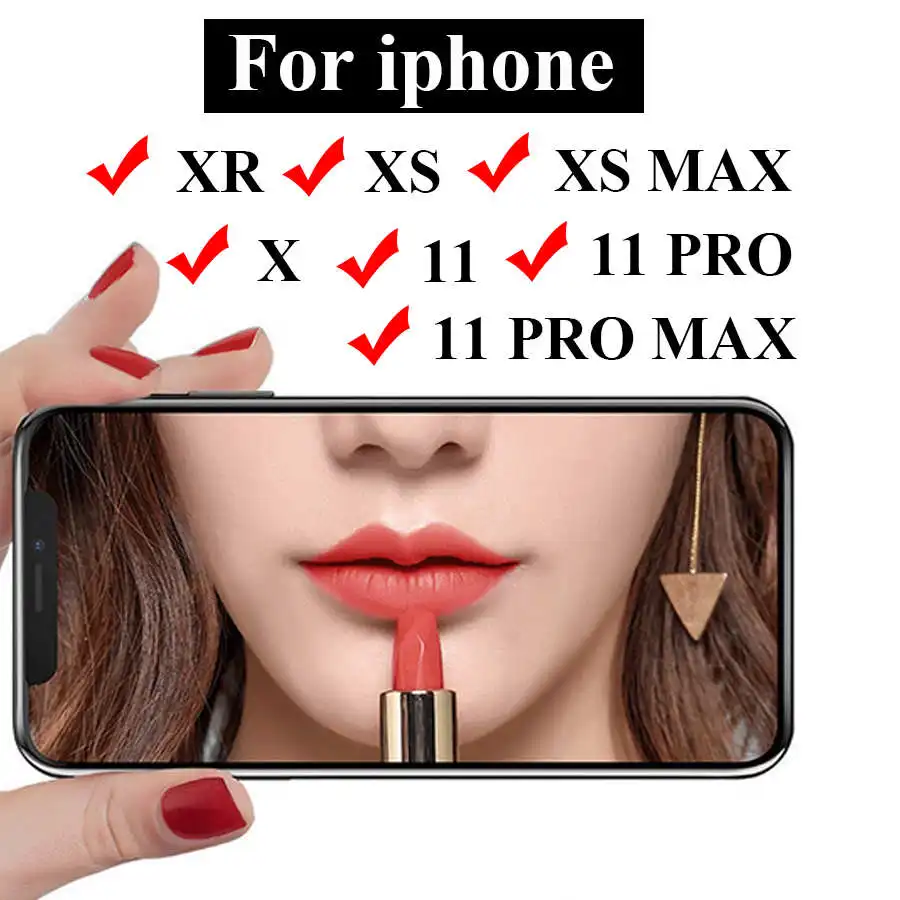 11promax armor glass mirror screen protector for iphone 11 pro 11pro max x xr xs 10 s r sx rx tempered glas i phone xmax | Мобильные