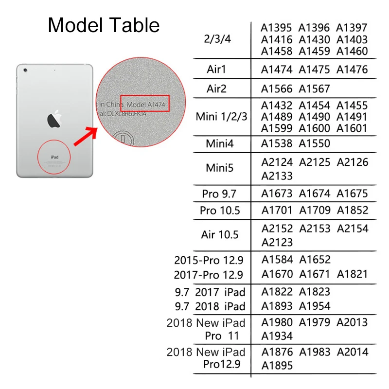 PU клавиатура чехол для iPad Air 2 Mini 1 3 4 5 Pro 9 7 10 11 12 Беспроводная Bluetooth нового 2017