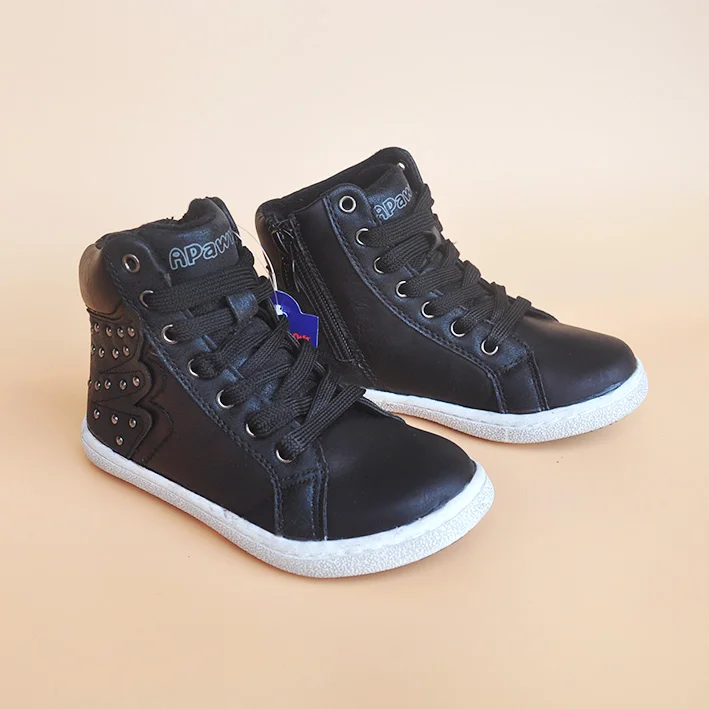 1 пара детские осенние ботинки из ПУ кожи|girls shoes boots|leather girls shoesboots children |