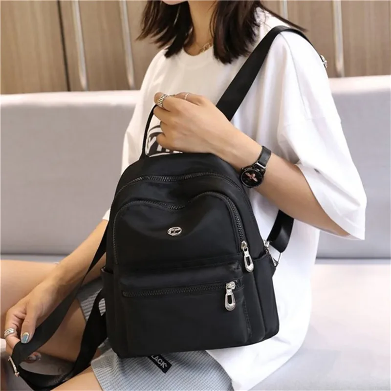 

Fashion Women Backpack Casual Waterproof Youth Lady Bag 2022 Red Rucksack Female Large Capacity Women's Shoulder Bags