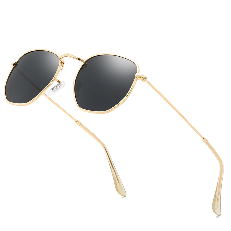 

New Arrived Polaroid Mirror Polarized Sunglasses Men Square Sport Sun Glasses Women UV Metal Hinge UV400 for Men Women